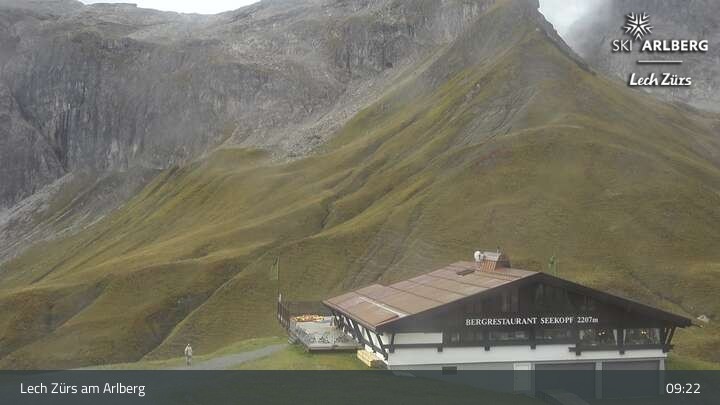 Archiv Foto Webcam Lech Zürs: Bergrestaurant Seekopf