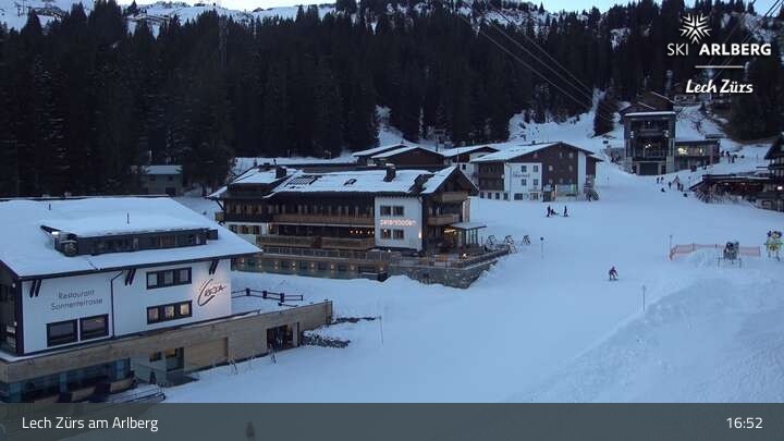 Archiv Foto Webcam Oberlech am Arlberg