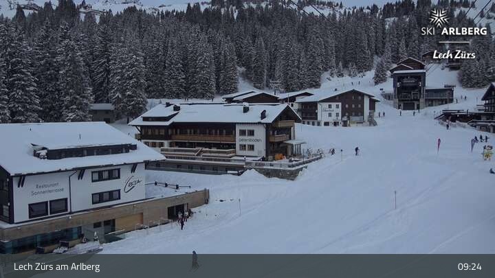 Archived image Webcam Oberlech (Arlberg mountain)