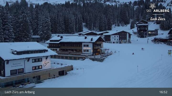 Archiv Foto Webcam Oberlech am Arlberg
