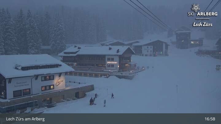 Archived image Webcam Oberlech (Arlberg mountain)