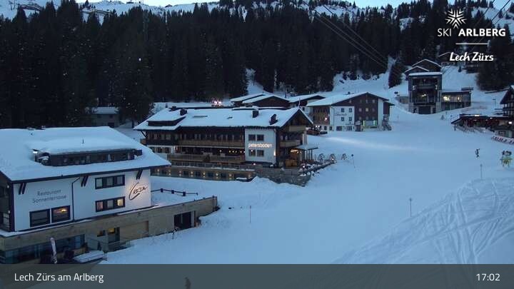 Archiv Foto Webcam Oberlech am Arlberg