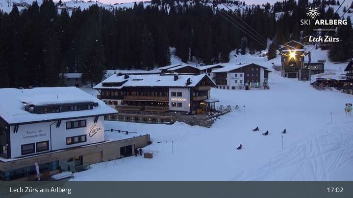 Archived image Webcam Oberlech (Arlberg mountain)