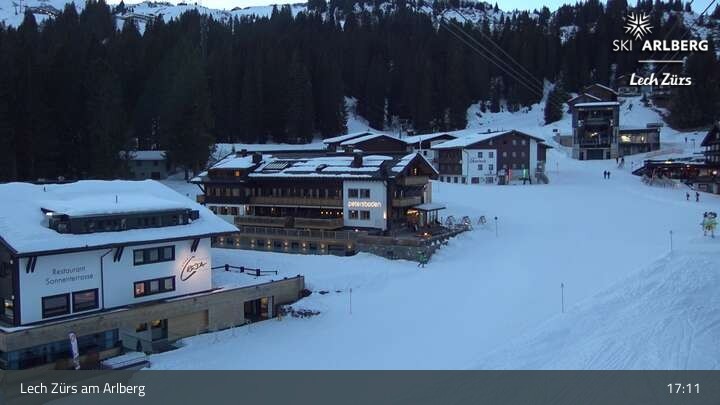 Archived image Webcam Oberlech (Arlberg mountain)