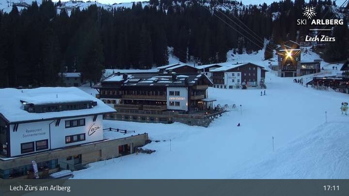 Archiv Foto Webcam Oberlech am Arlberg