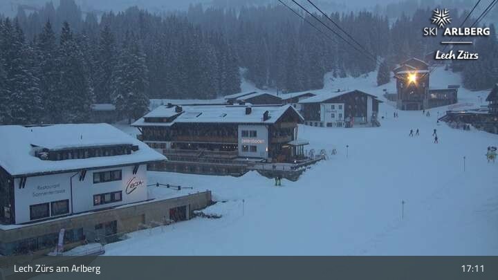 Archived image Webcam Oberlech (Arlberg mountain)