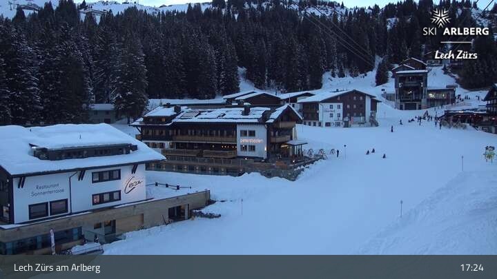 Archiv Foto Webcam Oberlech am Arlberg