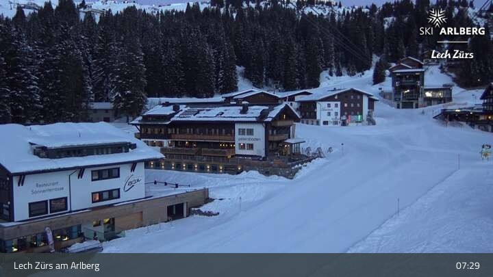 Archiv Foto Webcam Oberlech am Arlberg