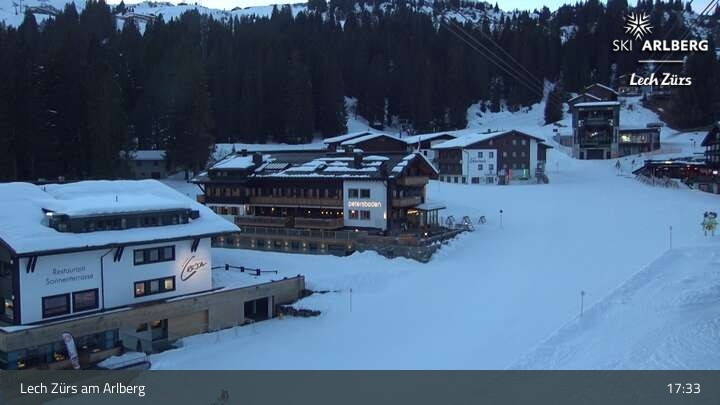 Archiv Foto Webcam Oberlech am Arlberg