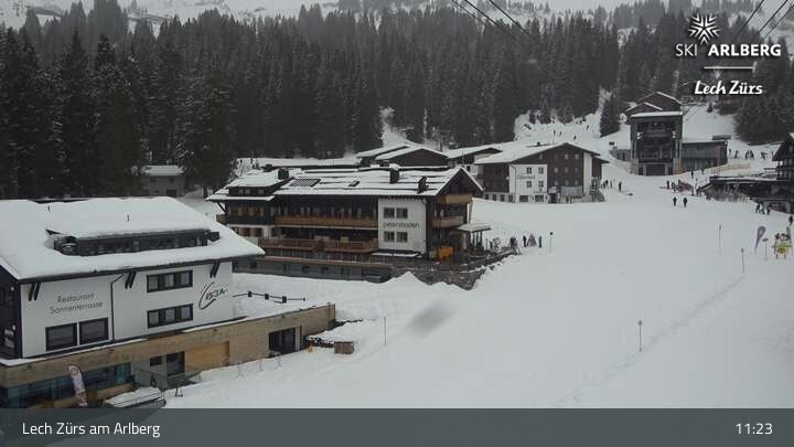 Archiv Foto Webcam Oberlech am Arlberg