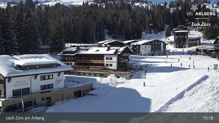 Archiv Foto Webcam Oberlech am Arlberg