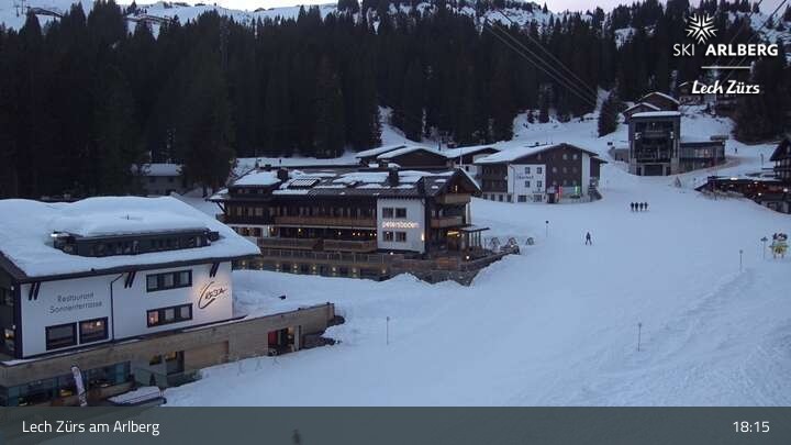 Archived image Webcam Oberlech (Arlberg mountain)