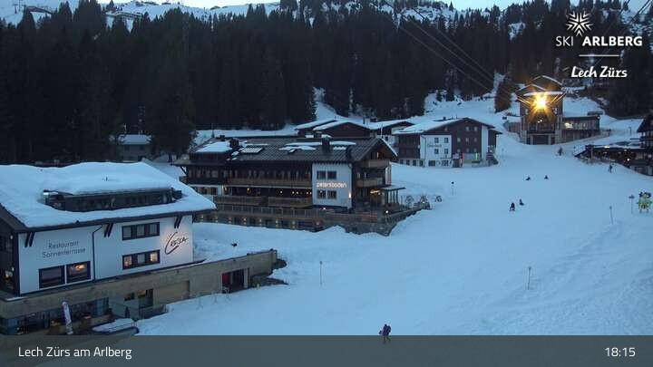 Archiv Foto Webcam Oberlech am Arlberg