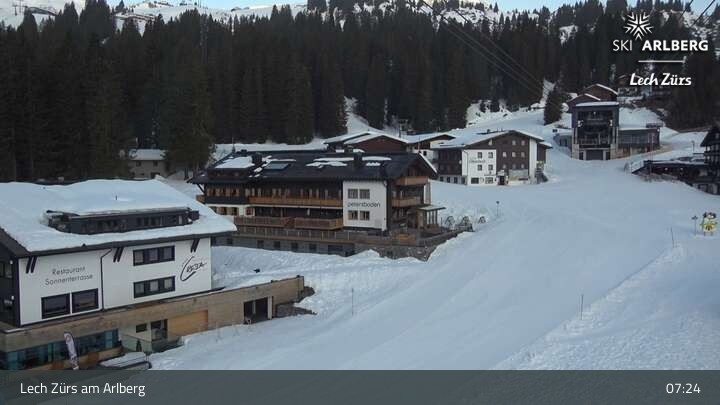 Archiv Foto Webcam Oberlech am Arlberg
