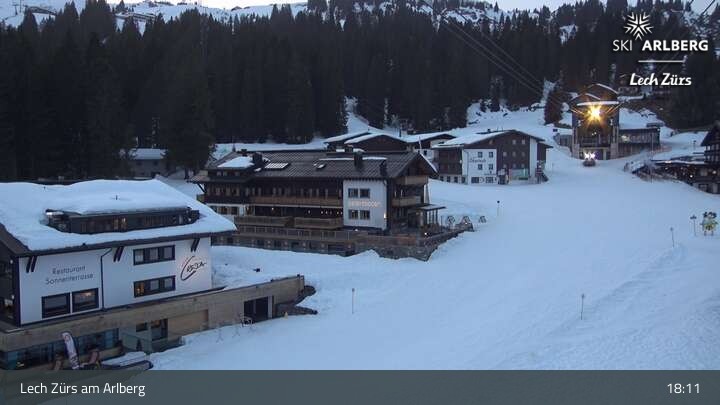 Archiv Foto Webcam Oberlech am Arlberg