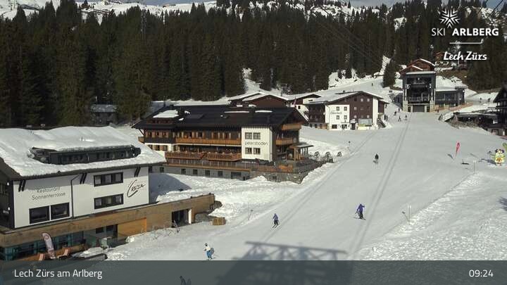 Archiv Foto Webcam Oberlech am Arlberg