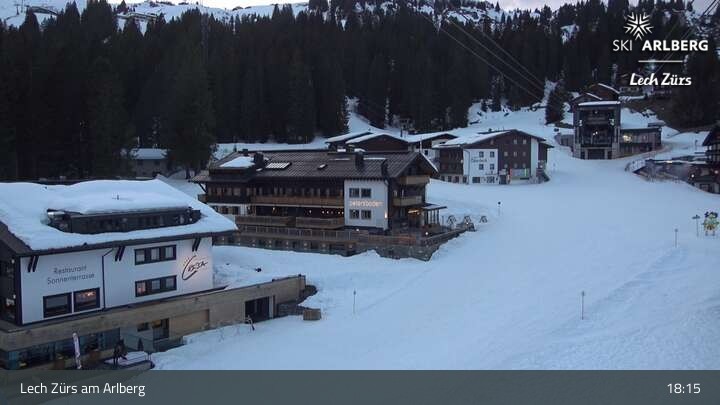 Archived image Webcam Oberlech (Arlberg mountain)