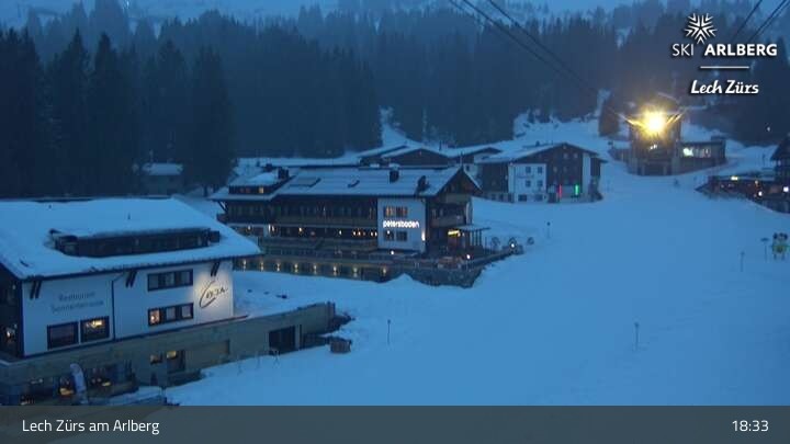 Archiv Foto Webcam Oberlech am Arlberg