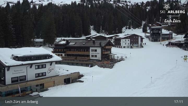 Archiv Foto Webcam Oberlech am Arlberg