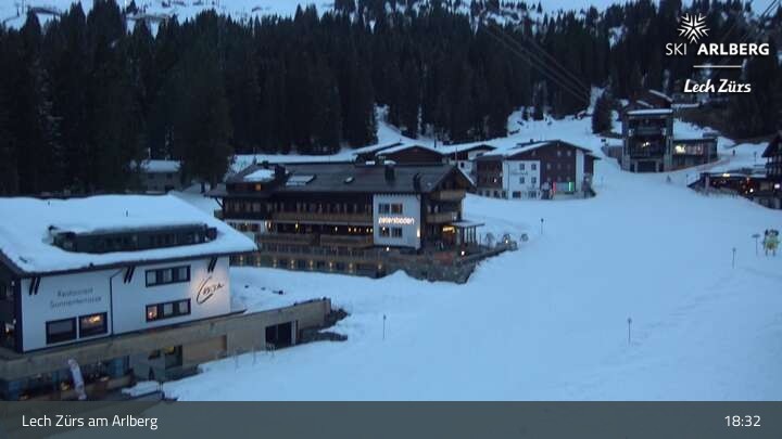 Archiv Foto Webcam Oberlech am Arlberg