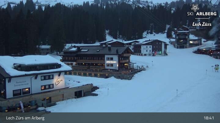 Archiv Foto Webcam Oberlech am Arlberg