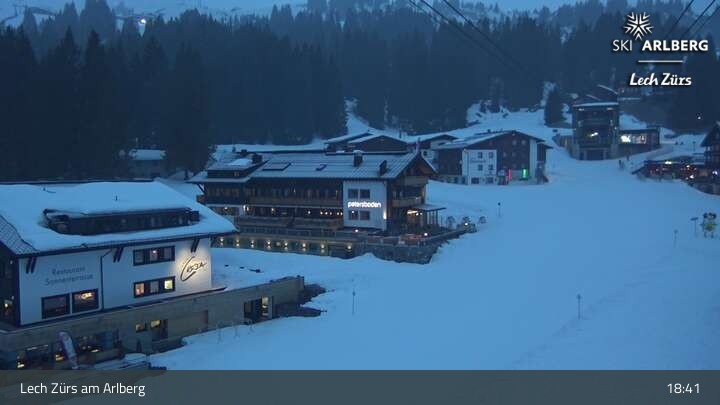 Archiv Foto Webcam Oberlech am Arlberg