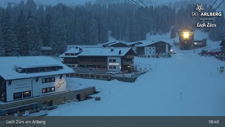 Archiv Foto Webcam Oberlech am Arlberg