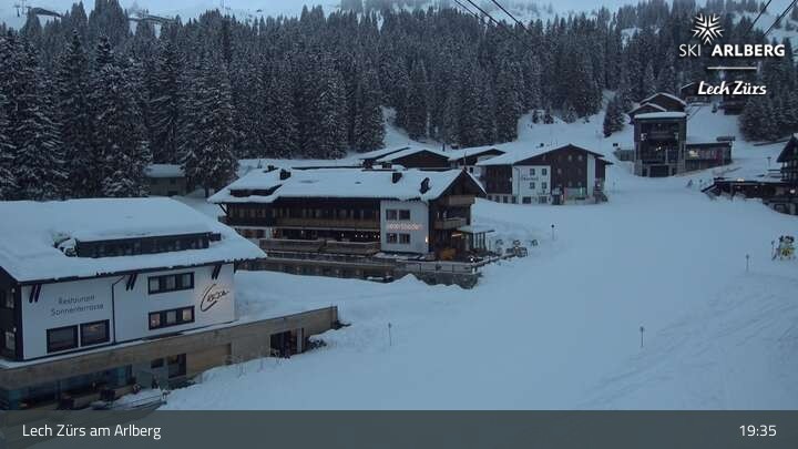 Archiv Foto Webcam Oberlech am Arlberg