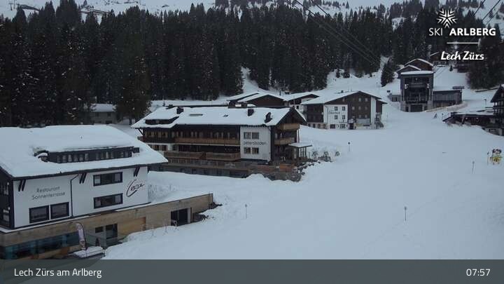 Archiv Foto Webcam Oberlech am Arlberg