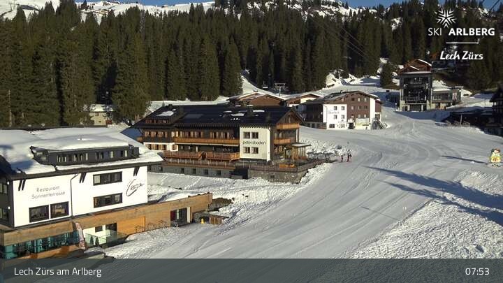 Archiv Foto Webcam Oberlech am Arlberg