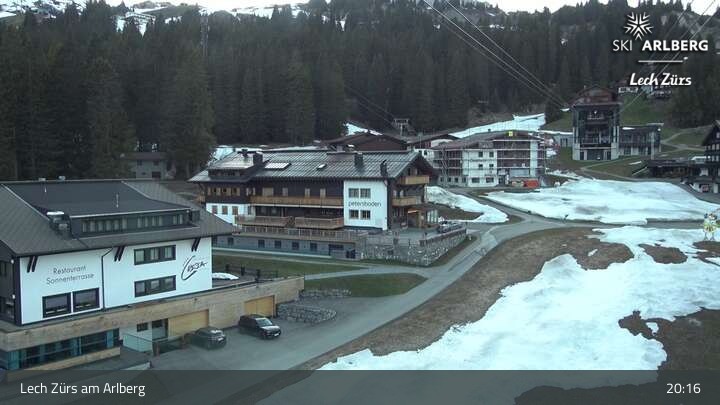 Archiv Foto Webcam Oberlech am Arlberg