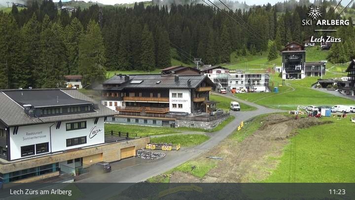 Archiv Foto Webcam Oberlech am Arlberg