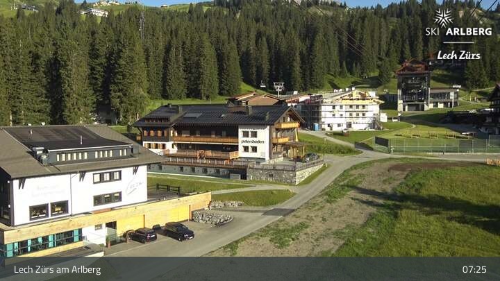 Archived image Webcam Oberlech (Arlberg mountain)