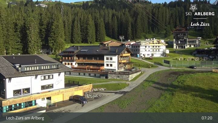 Archived image Webcam Oberlech (Arlberg mountain)
