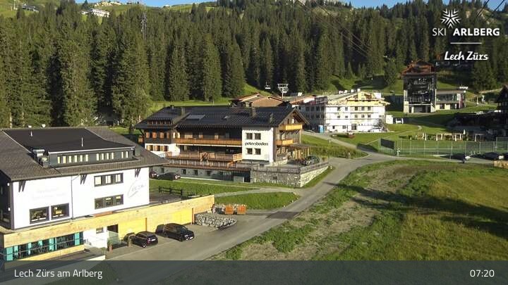 Archiv Foto Webcam Oberlech am Arlberg