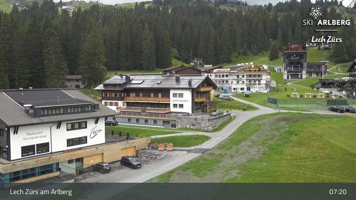Archiv Foto Webcam Oberlech am Arlberg