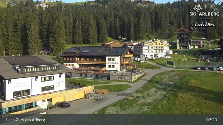 Archiv Foto Webcam Oberlech am Arlberg