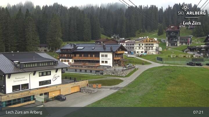 Archived image Webcam Oberlech (Arlberg mountain)