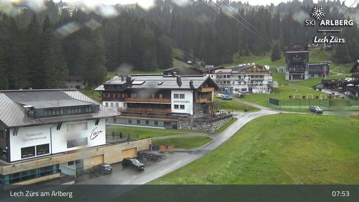 Archived image Webcam Oberlech (Arlberg mountain)