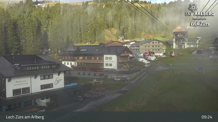 Archiv Foto Webcam Oberlech am Arlberg