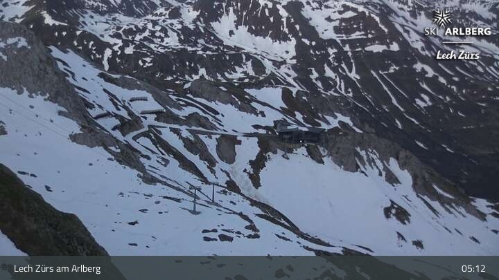 Archiv Foto Webcam Lech Zürs: Trittkopf Bergstation