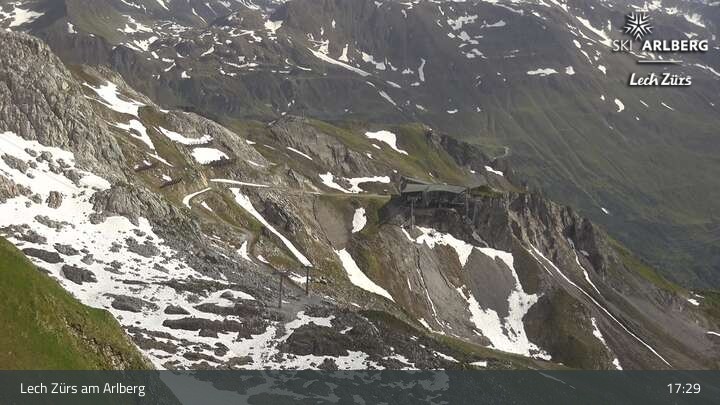 Archiv Foto Webcam Lech Zürs: Trittkopf Bergstation