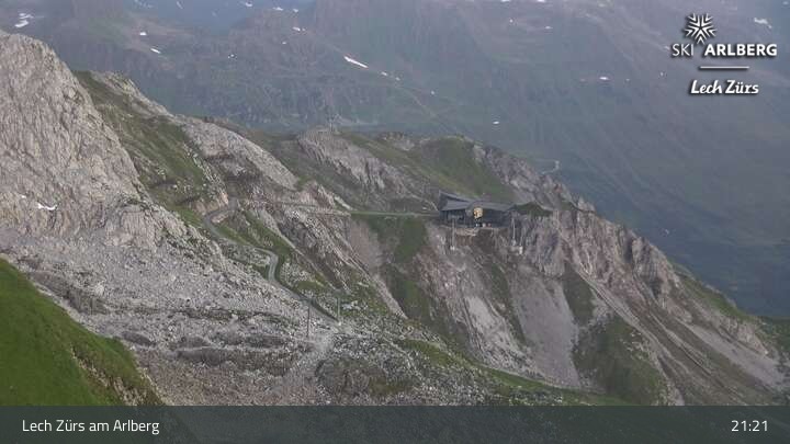 Archiv Foto Webcam Lech Zürs: Trittkopf Bergstation