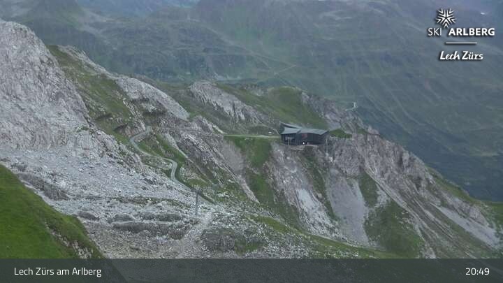 Archiv Foto Webcam Lech Zürs: Trittkopf Bergstation