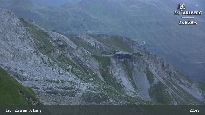 Archiv Foto Webcam Lech Zürs: Trittkopf Bergstation