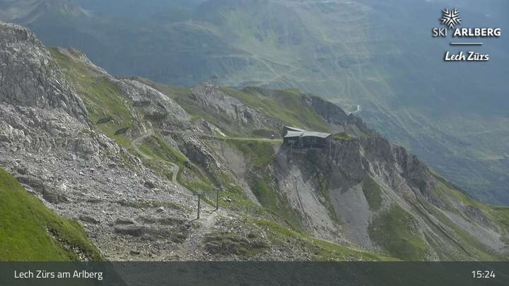 Archiv Foto Webcam Lech Zürs: Trittkopf Bergstation