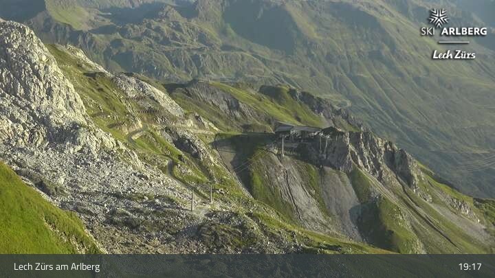 Archiv Foto Webcam Lech Zürs: Trittkopf Bergstation