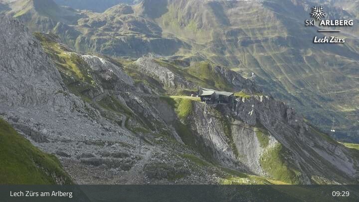 Archiv Foto Webcam Lech Zürs: Trittkopf Bergstation