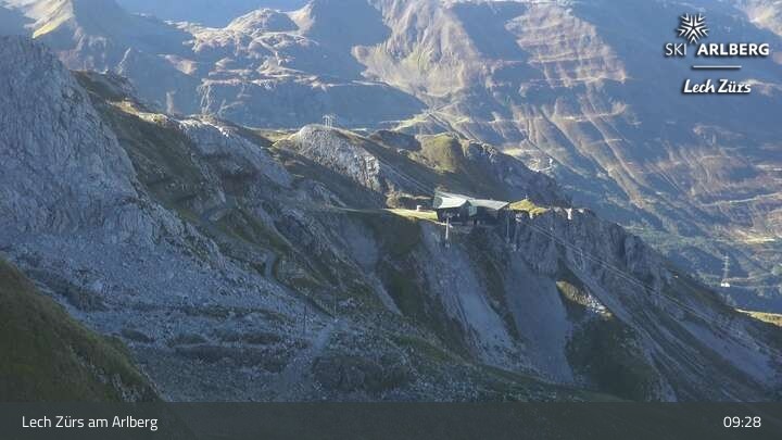 Archiv Foto Webcam Lech Zürs: Trittkopf Bergstation