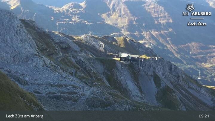 Archiv Foto Webcam Lech Zürs: Trittkopf Bergstation